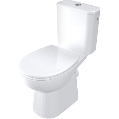 DEANTE FUNKIA EVO CDFD6RPS rimless compact toilet bowl - white