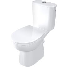 DEANTE FUNKIA EVO CDFD6RPS rimless compact toilet bowl - white