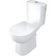DEANTE FUNKIA EVO CDFD6RPS rimless compact toilet bowl - white