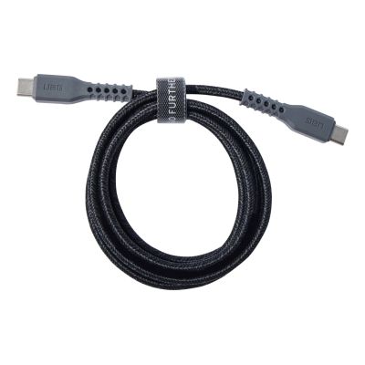 4. UAG 3in1 Travel Charger - wireless travel charger for three devices 15W, MagSafe compatible, cable, plugs and organizer included (black/gray)