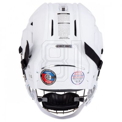 6. Bauer Re-akt 150 Combo Hockey Helmet 1055149