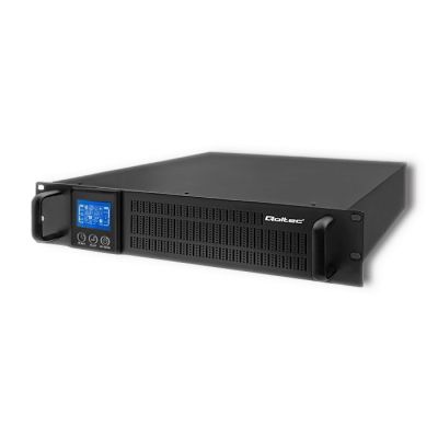 QOLTEC UPS RACK UPS | 1KVA | 800W | LCD