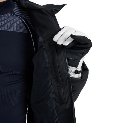 14. Men's ski jacket 4F M0788 deep black 4FWAW25TTJAM0788 20S
