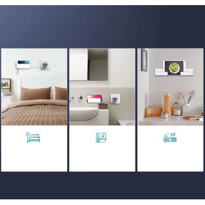 12. Ugreen wall mount smartphone stand for charging white (30394)