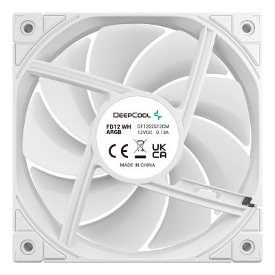 6. Deepcool R-FD12-BKAPN3-G ARGB-3 IN 1 Performance Fan 120mm Fan White 3-Pack