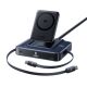 Baseus Nomos NH21 6-in-1 245W Wireless Charging Station with Two Retractable USB-C Cables - Black