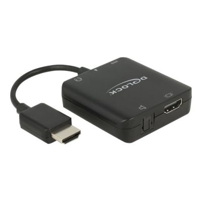 DeLOCK 63276 HDMI Cable Adapter Type A (Standard) Black