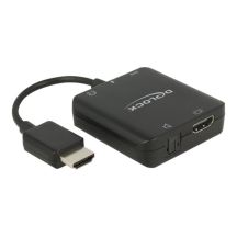 DeLOCK 63276 HDMI Cable Adapter Type A (Standard) Black