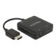 DeLOCK 63276 HDMI Cable Adapter Type A (Standard) Black