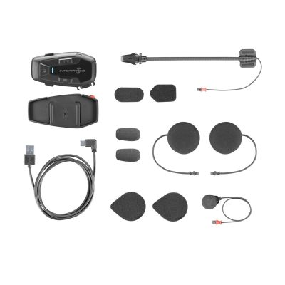 7. INTERPHONE U-COM 7R motorcycle intercom, set for 1 helmet