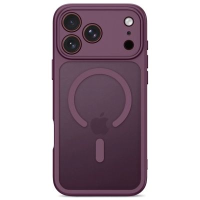 10. Tech-Protect BasicMag MagSafe Case for iPhone 17 Pro / 18 Pro - Burgundy Matte