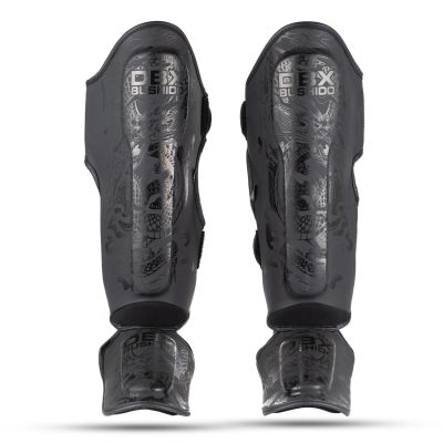 3. Black Dragon Shin Guards | DBX Bushido