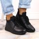 7. Rieker W RKR611B leather shoes black