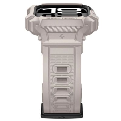 6. Spigen Rugged Armor Pro Strap for Apple Watch 42mm - Beige