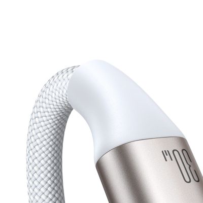 4. Joyroom 2 in 1 Lightning cable and inductive charger for Apple Watch 1.5m white (S-IW012)