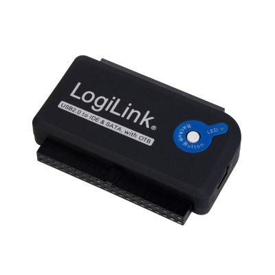 11. Logilink USB 2.0 to IDE and SATA 2.5" / 3.5" Adapter Black (AU0006C)