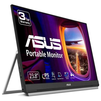 ASUS ZenScreen MB249C computer monitor 60.5 cm (23.8") 1920 x 1080 px Full HD LED Black