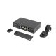 2. Lanberg Switch PoE+ Rack 10"/19" RSFE-8P-2GE-120