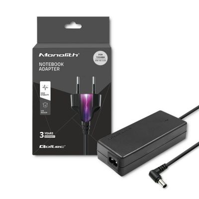 5. Qoltec 50073.65W power supply for Toshiba notebook (19 V; 3.42 A; 65W; 5.5 mm x 2.5 mm)