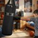 23. Meteor 6kg Punching Bag and 6oz Boxing Gloves Set