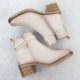 4. Women's beige insulated ankle boots Potocki Z25-SZ12690