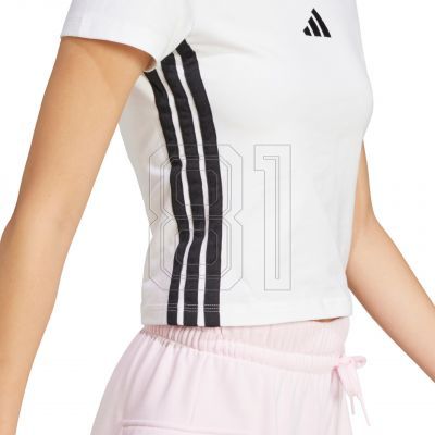 6. adidas Essentials 3-Stripes Slim Baby W T-Shirt JE1239