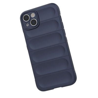 25. Magic Shield Case case for iPhone 14 Plus elastic armored case in burgundy