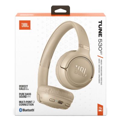 9. JBL TUNE530BTBEG On-ear BT headphones beige