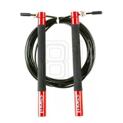 9. Fast skipping rope HMS SK54 black / red
