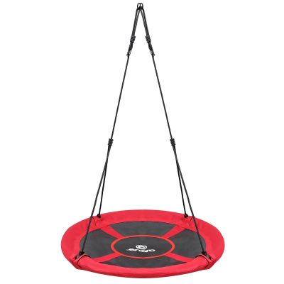 16. STORK'S NEST GARDEN SWING 110CM XXXL RED