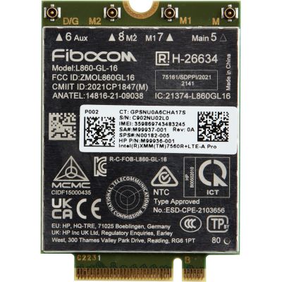 7. HP Modem 4G LTE Advanced Pro WWAN Intel XMM 7560R+ 7P993AA 1Y