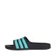 5. Adidas Adilette Aqua Slides children's flip-flops black and blue JS2497