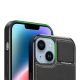 15. 3in1 Wallet Case with Stand for iPhone 15 Plus MagSafe RFID Blocker Dux Ducis Rafi Mag - Black
