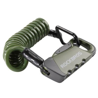 8. Rockbros RBK6N Combination Bike Lock - Black