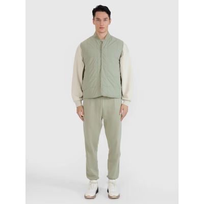 7. Men's sleeveless vest with stand-up collar 4F 4FWSS25TVJAM210-44S