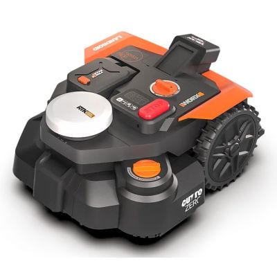 7. WORX WR308E Lawnmower Robot Battery Black, Orange
