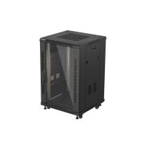 LANBERG FLOOR CABINET 19" 18U 600X600 BLACK
