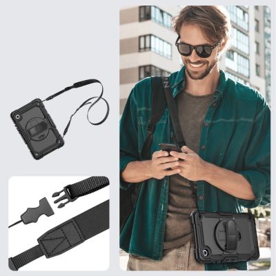 9. Tech-Protect Solid Case for Samsung Galaxy Tab A9 / A11 8.7 X110 / X115 / X133 / X135 - Black