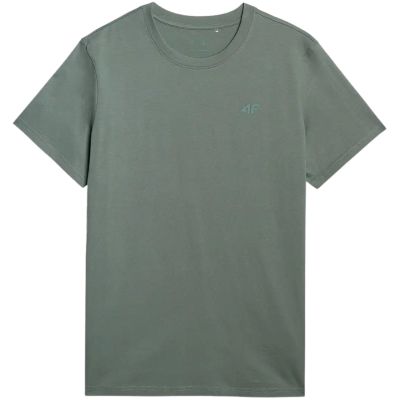 2. Men's T-shirt 4F M2441 green 4FWAW25TTSHM2441 41S