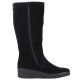 18. Rieker W R237 waterproof nubuck boots lined with sheepskin