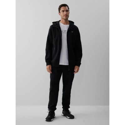 3. Men's regular hooded sweatshirt 4F 4FKAW26TSWSM3182-20S