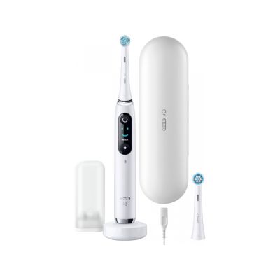 4. Oral-B iO Series 9 White Alabaster - toothbrush