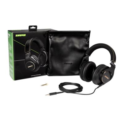6. Shure SRH840A-EFS - Professional, closed-back, on-ear headphones for studio monitoring