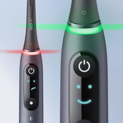 2. Braun Oral-B iO8 BLACK Electric Toothbrush