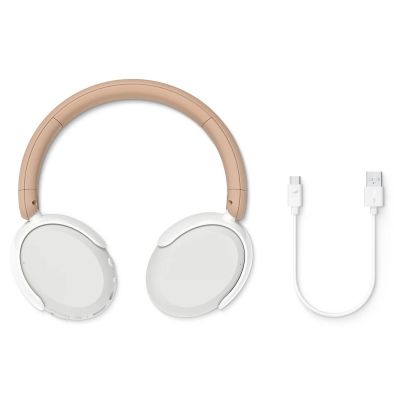 8. Philips 5000 series TAK5500AL/00 headphones/headset Wired & Wireless Headband Calls/Music Bluetooth Amber, White