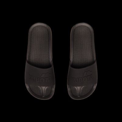 2. Kubota basic plain pool flip-flops black K0000-101-004-23-1