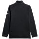 3. Men's fleece 4F M443 deep black melange 4FWSS26TFLEM443 20M