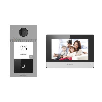 Hikvision DS-KIS604-S(C) video intercom kit