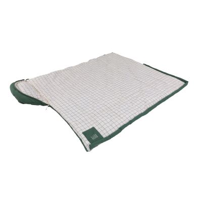 3. Outwell Camper Prime Synthetic Sleeping Bag 200cm Green (Zipper: Left)