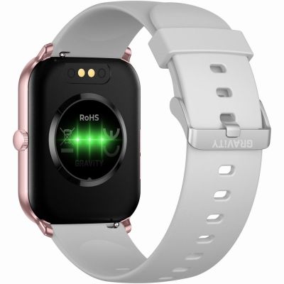 8. Smartwatch Gravity Rose Gold Gray GT36-2